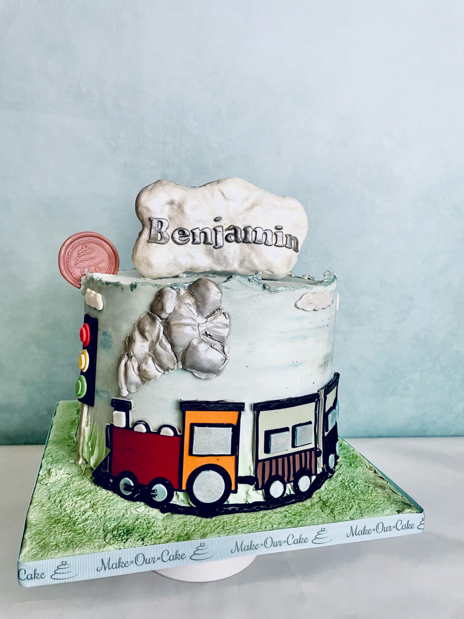 Thomas Train Birthday Cake for Boys Fondant - Bakersfun